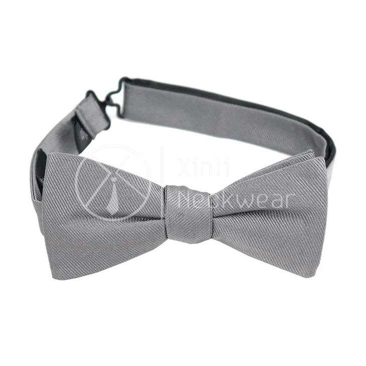 Gray Bow Tie