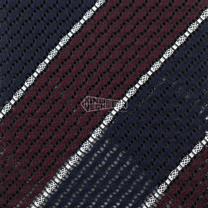navy silk grenadine tie