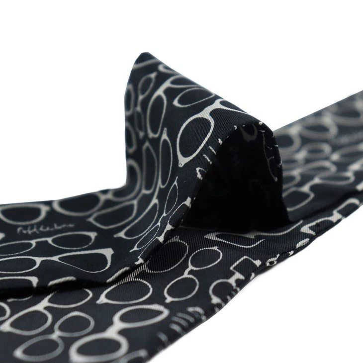 Grey Skinny Scarf